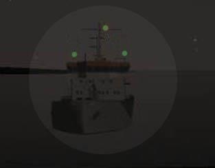 В темное время суток Вы обнаружили огни судна, указанные на иллюстрации. Какие ограничения в отношен
