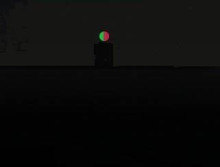 Огни какого судна наблюдаются на иллюстрации?