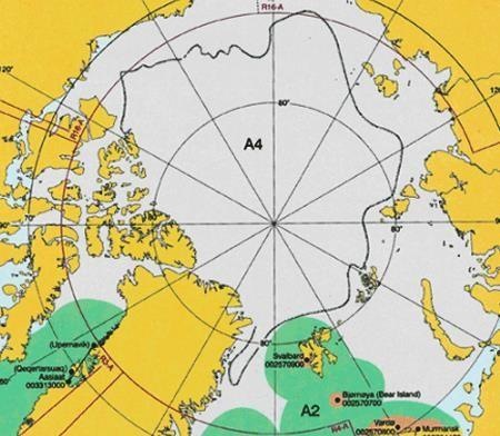 Какой частотный диапазон используется для радиосвязи судов с береговыми радиостанциями в морском рай