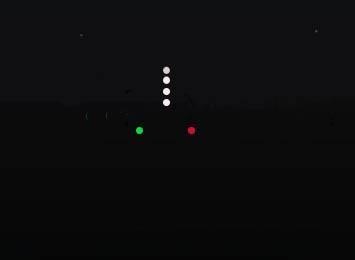 Огни какого судна наблюдаются на иллюстрации?